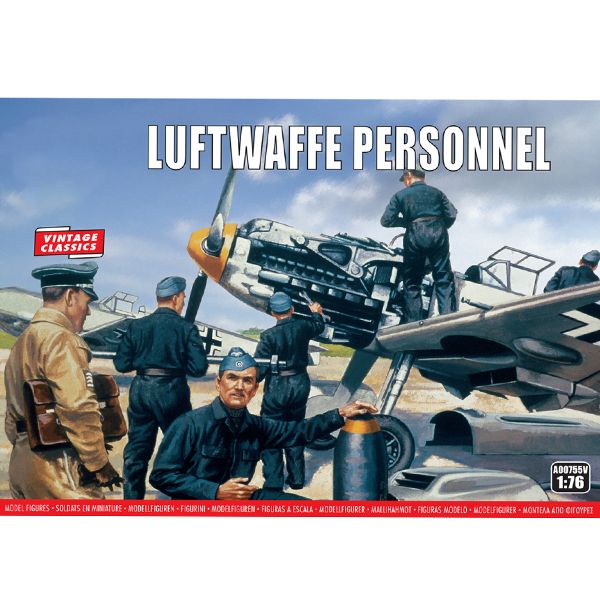 AIRFIX Luftwaffe Personnel Military Miniature Model Kit