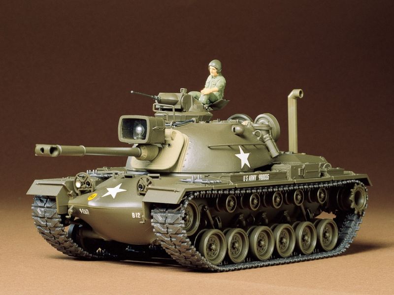 TAMIYA M48A3 Patton Tank Military Model Kit