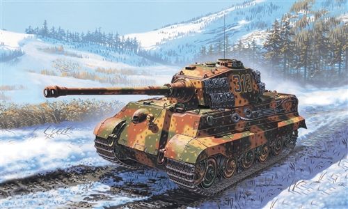 Sd. Kfz. KING TIGER TANK MODEL KIT