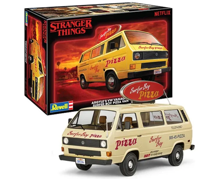 SURFER BOY PIZZA VAN, VW VANAGON