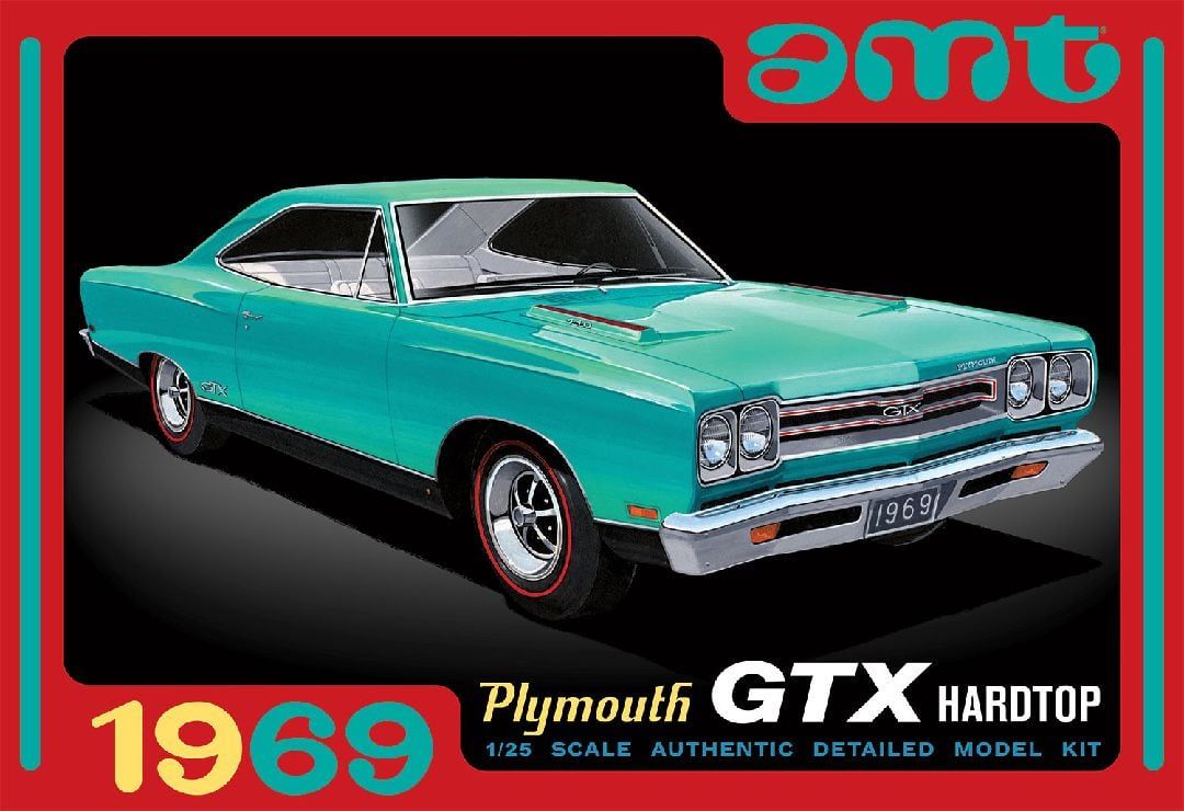 1969 Plymouth GTX Model Kit by AMT