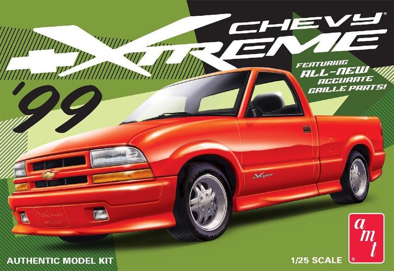 1999 Chevy S-10 Xtreme Pickup model kit by AMT