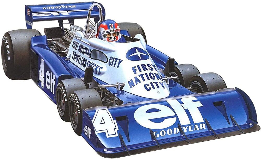 1977 Monaco GP Tyrell P34 Model Kit by Tamiya