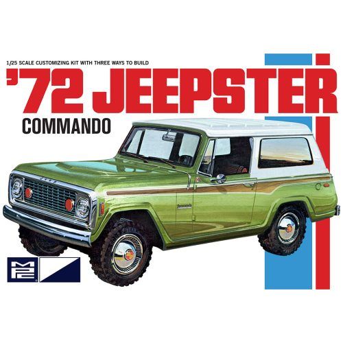 1972 JEEPSTER Commando Model Kit by MPC