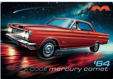 MOEBIUS 1964 K-CODE Mercury Comet Model Kit