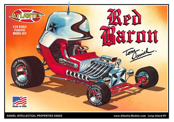 Red Baron Show Car model kit by ATLANTIS
