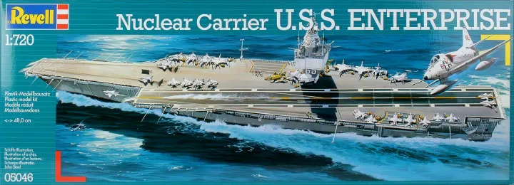 Nuclear Carrier U.S.S. Enterprise by Revell
