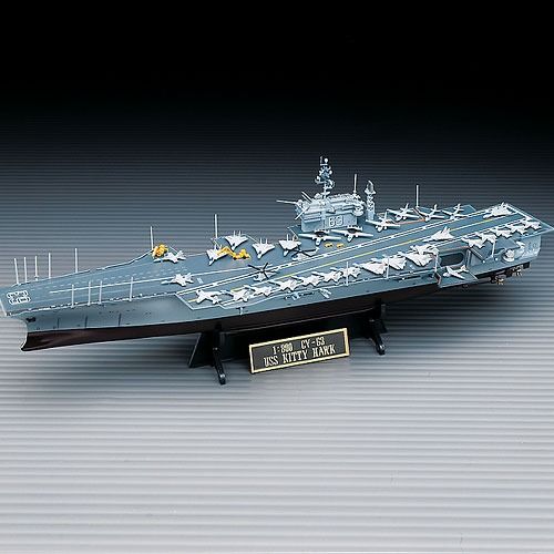 USS KITTY HAWK [CV-63] Model Ship by Academy