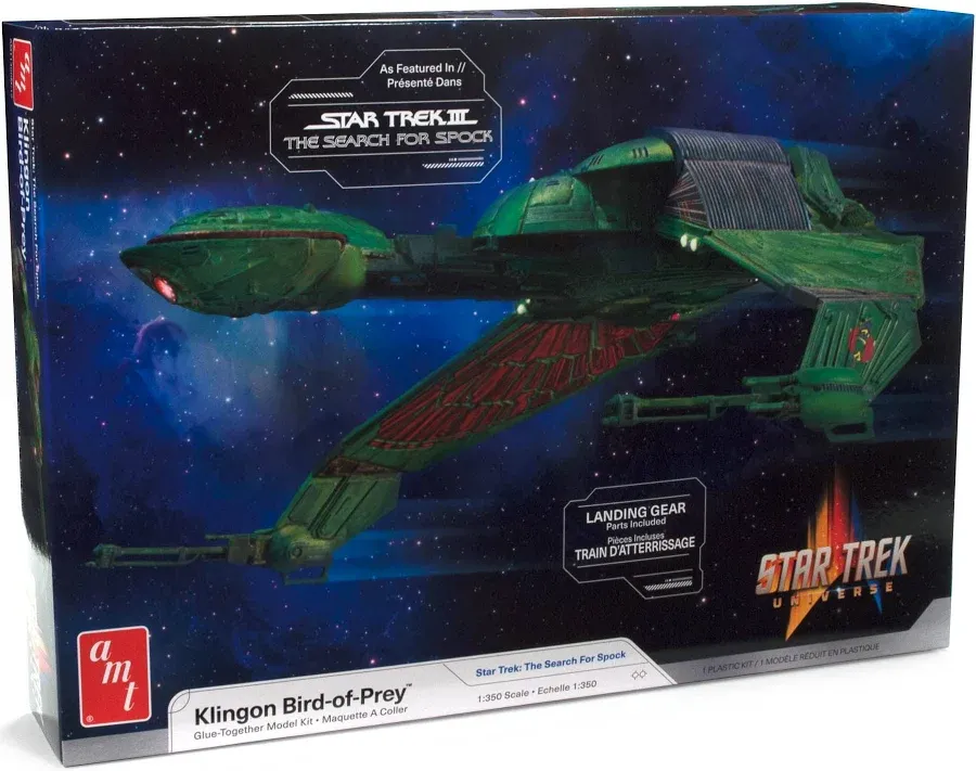 AMT - Star Trek Klingon Bird of Prey 1:350 Scale