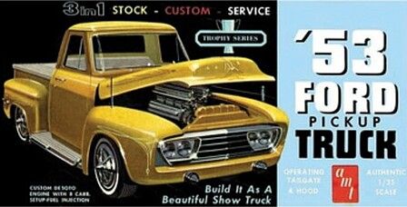1953 Ford Pickup 3 in 1 model kit