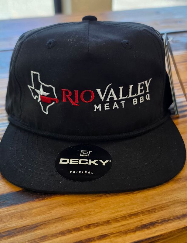 Rio Valley Meat BBQ black cap