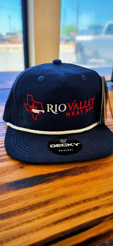 Rio Valley Meat BBQ Navy Cap