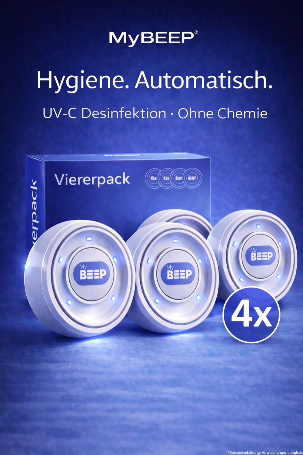 4 x BEEP - Toilettenreiniger | Mega Sparpaket