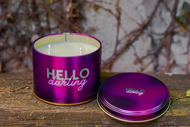 Vela Aromática na Lata - Hello Darling Vela Aromática na Lata - Hello Darling