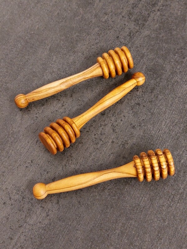 Honiglöffel aus Olivenholz Honigheber