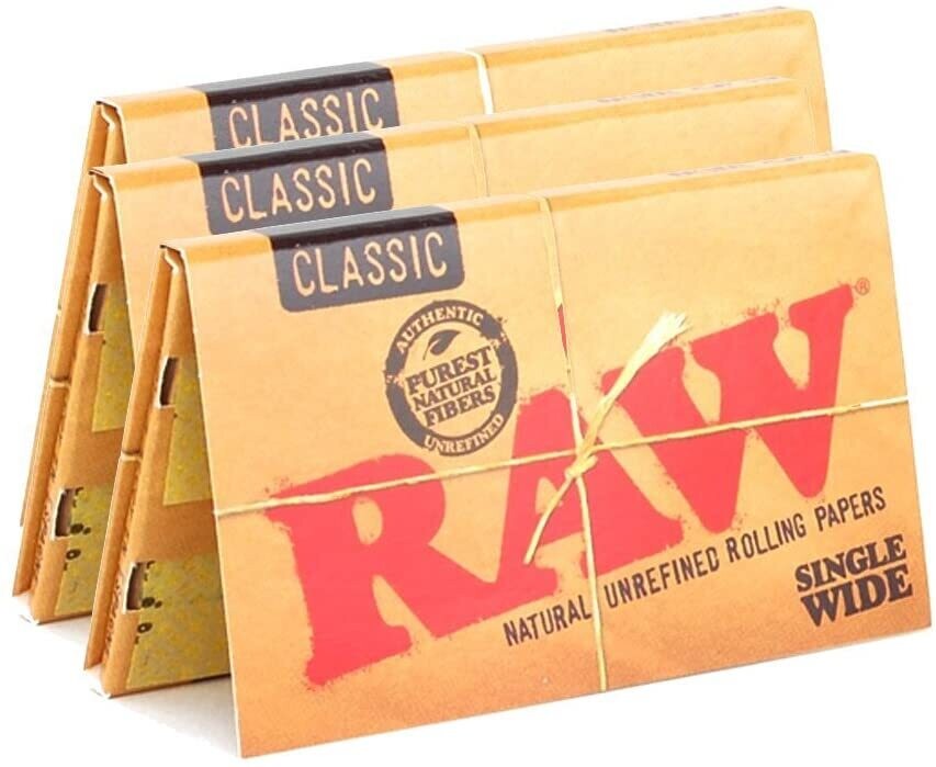 Raw Single Wide Classic Papers