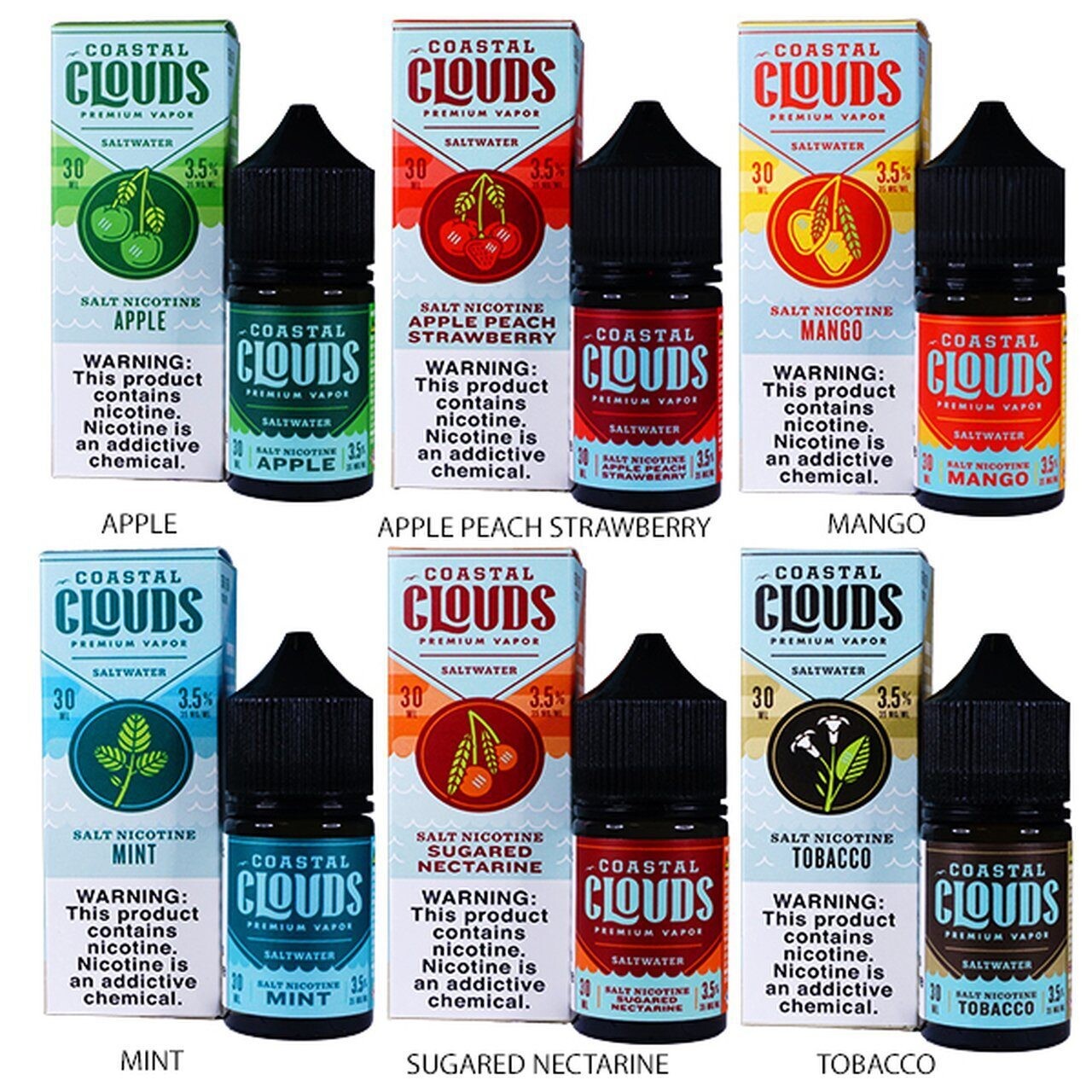 Coastal Clouds Nic Salt 30ml