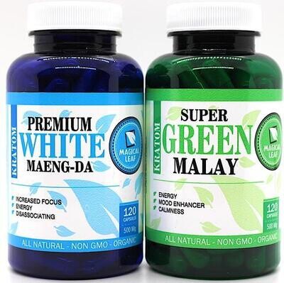 Magical Leaf Kratom 120cps
