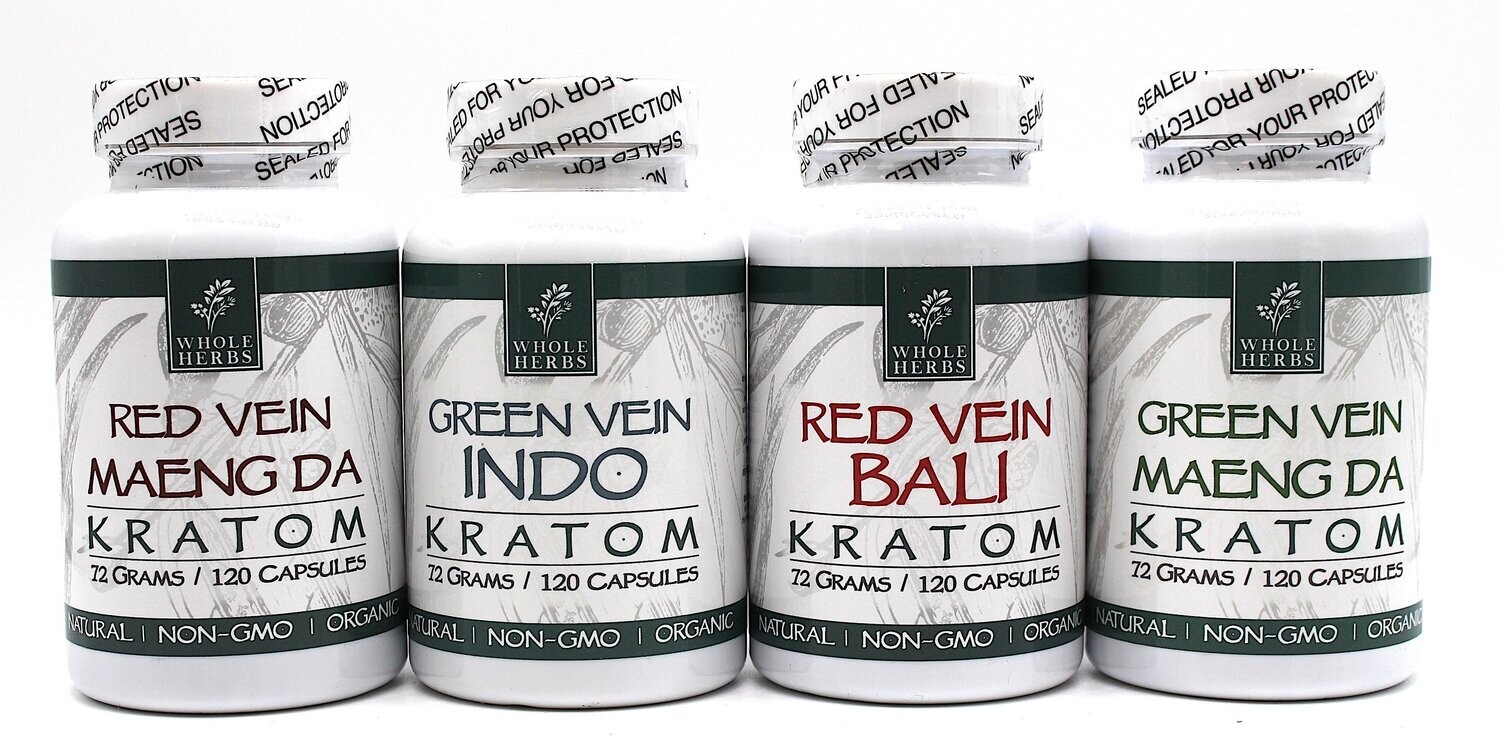Whole Herbs Kratom 120cps