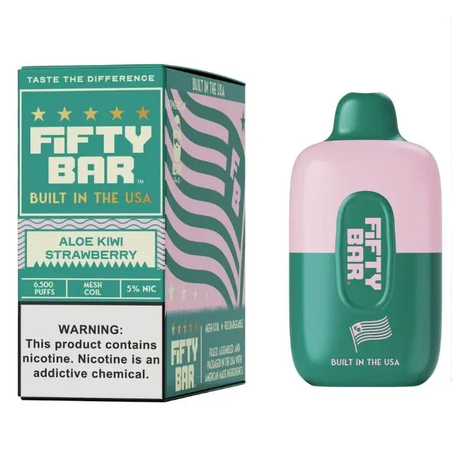 FIFTY BAR 5% DISPOSABLE (80ML) 6.5K PUFFS 5CT