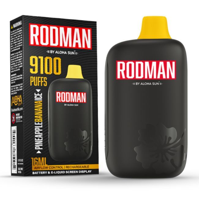 Rodman 9100 Puffs Disposable 