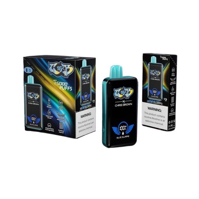 CHRIS BROWN 5% DISPO 15k Puffs
