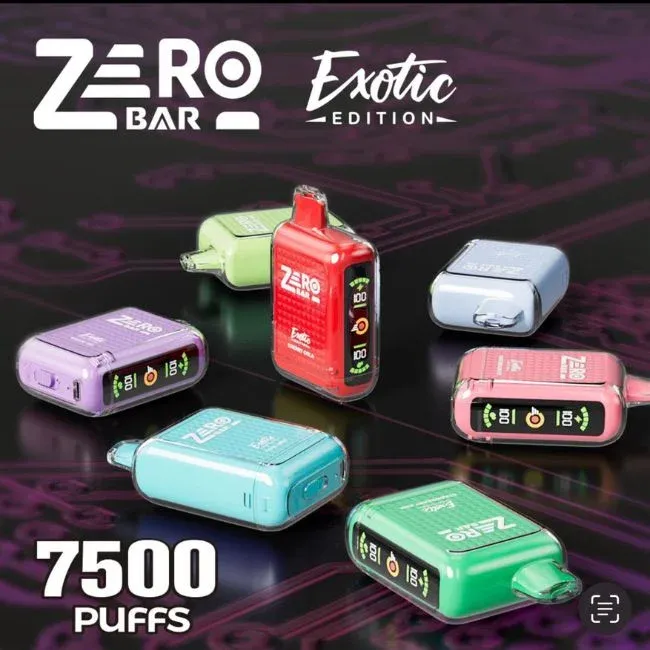 ZERO BAR 7.5K Puffs