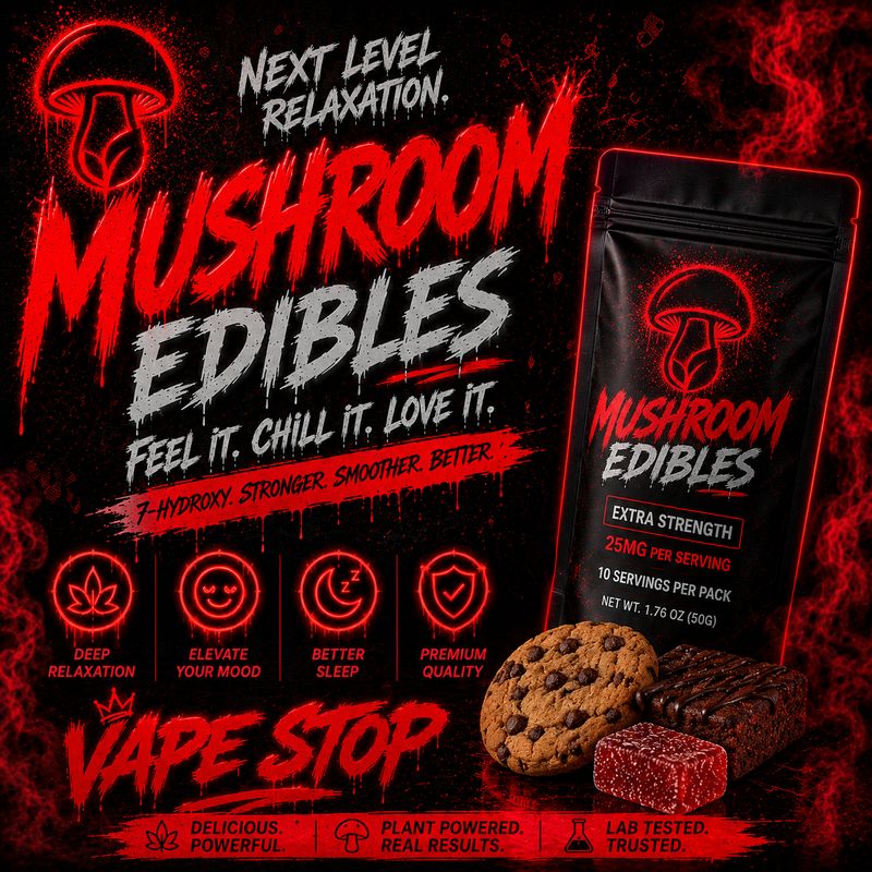 MUSHROOM EDIBLES