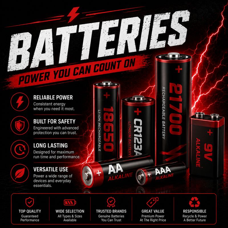 BATTERIES