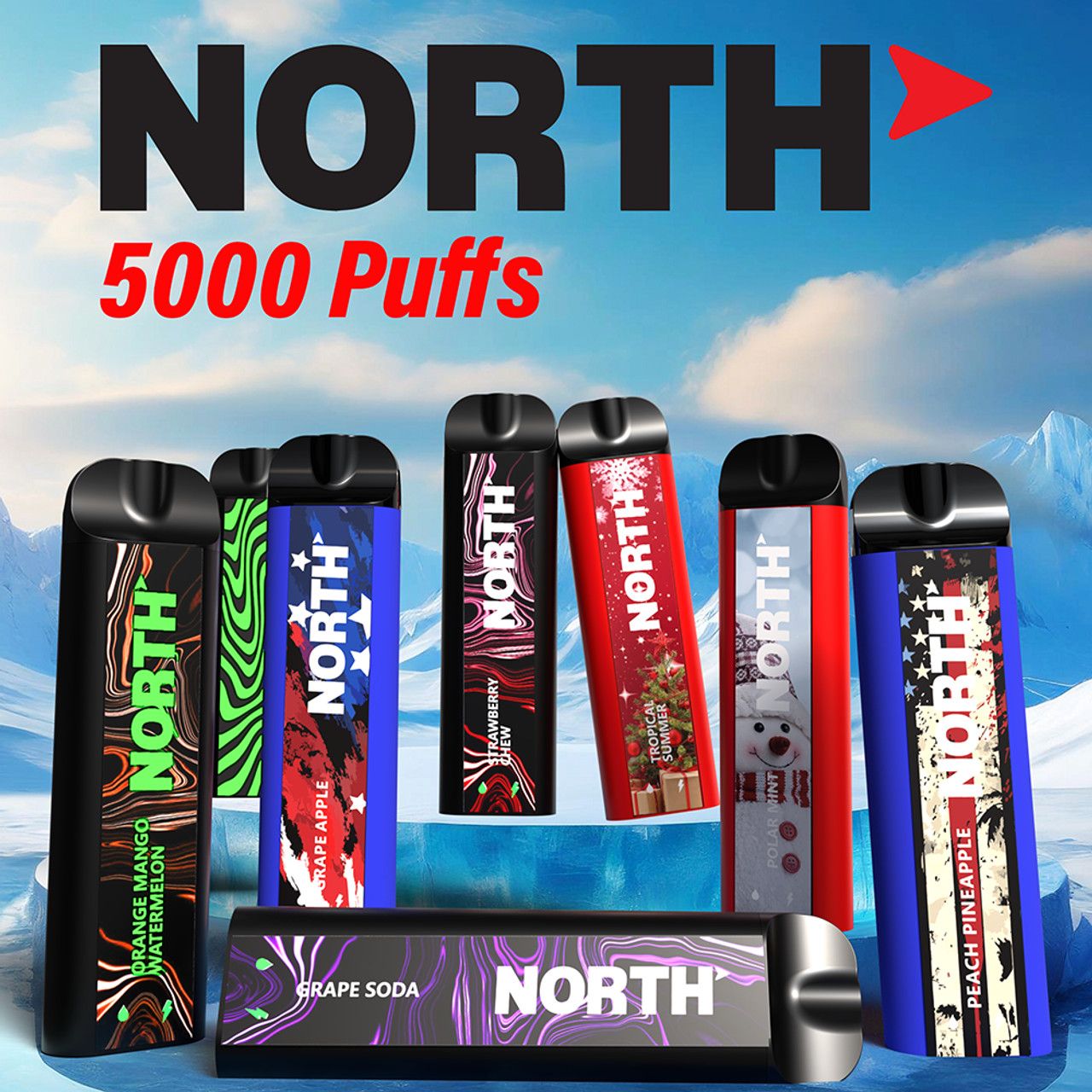 NORTH 5K PUFFS 550MAH