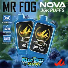 MR FOG NOVA BLUE RAZZ STEEZY EDITION 36K PUFFS 20ML