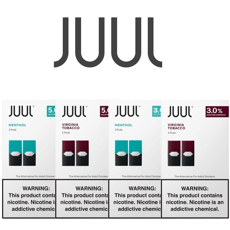 JUUL PODS 5% NICOTINE 4CT BOX