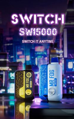 MR FOG SWITCH SW15000 12ML 15K PUFFS MR FOG SWITCH SW15000 12ML 15K PUFFS