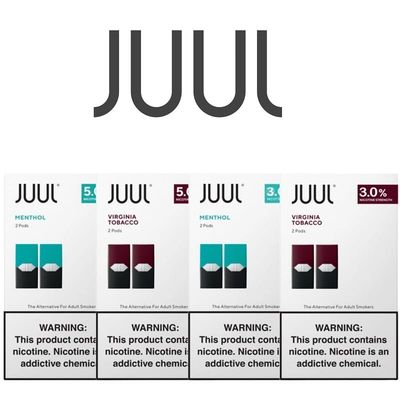 JUUL PODS 3% NICOTINE 4CT BOX JUUL PODS 3% NICOTINE 4CT BOX