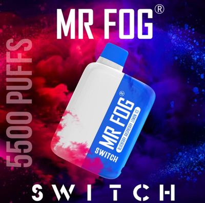 MR FOG SWITCH SW5500 12ML 5K PUFFS MR FOG SWITCH SW5500 12ML 5K PUFFS