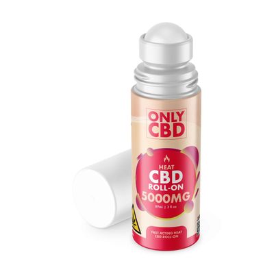 ONLY CBD HEAT CBD ROLL-ON 5000MG ONLY CBD HEAT CBD ROLL-ON 5000MG