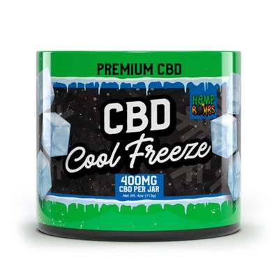 CBD COOL FREEZE 400MG PAIN FREEZE RUB 4OZ CBD COOL FREEZE 400MG PAIN FREEZE RUB 4OZ