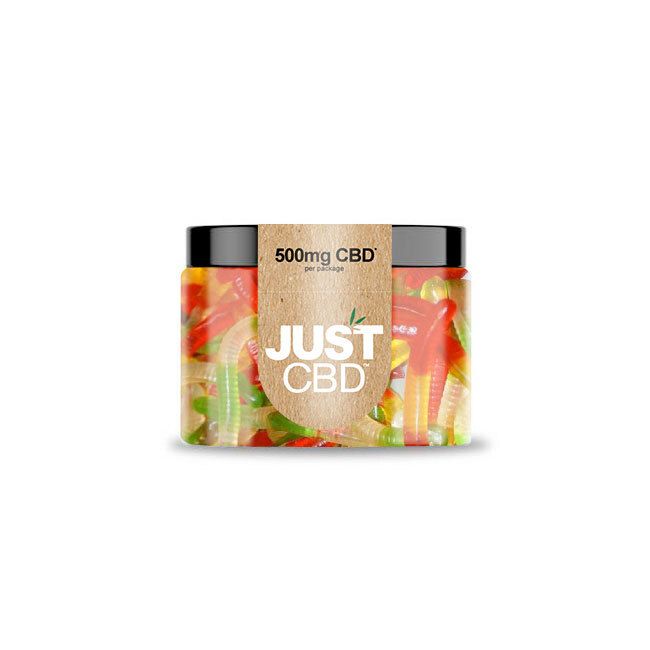 JUST CBD HEMP INFUSED GUMMIES 500MG 24CT JAR (CALM)