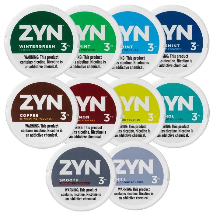 ZYN 3MG NICOTINE POUCHES ZYN 3MG NICOTINE POUCHES