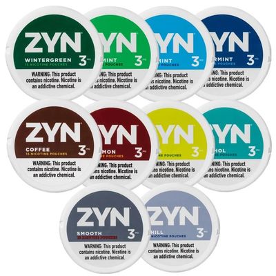 ZYN 3MG NICOTINE POUCHES ZYN 3MG NICOTINE POUCHES