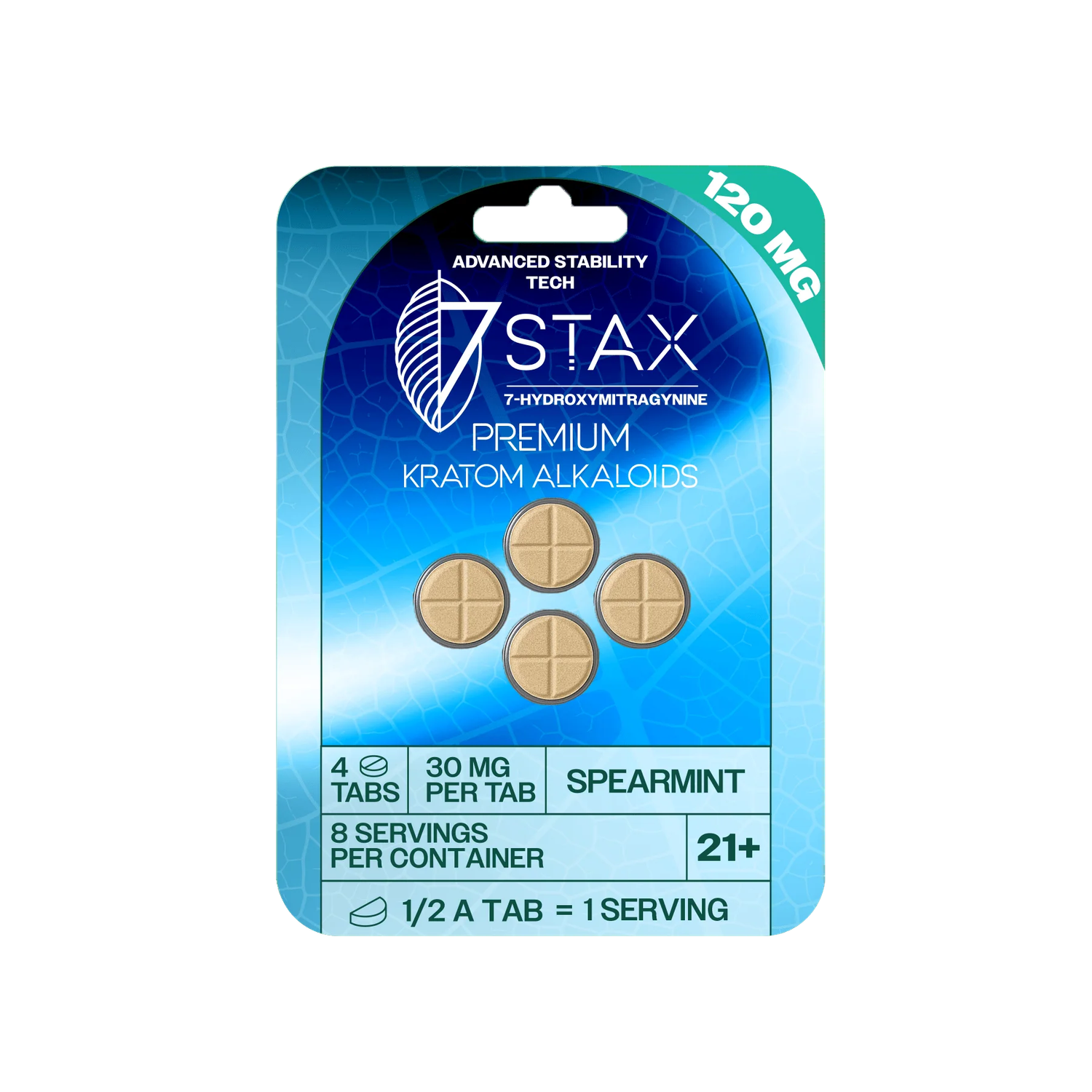 7STAX 120MG 7-HYDROXY PREMIUM KRATOM ALKALOIDS 30MG X 4CT TABLETS 7STAX 120MG 7-HYDROXY PREMIUM KRATOM ALKALOIDS 30MG X 4CT TABLETS