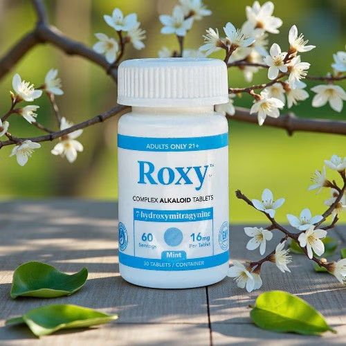 ROXY 7-HYDROXYMITRAGYNINE COMPLEX ALKALOID 16MG TABLETS 10CT JAR