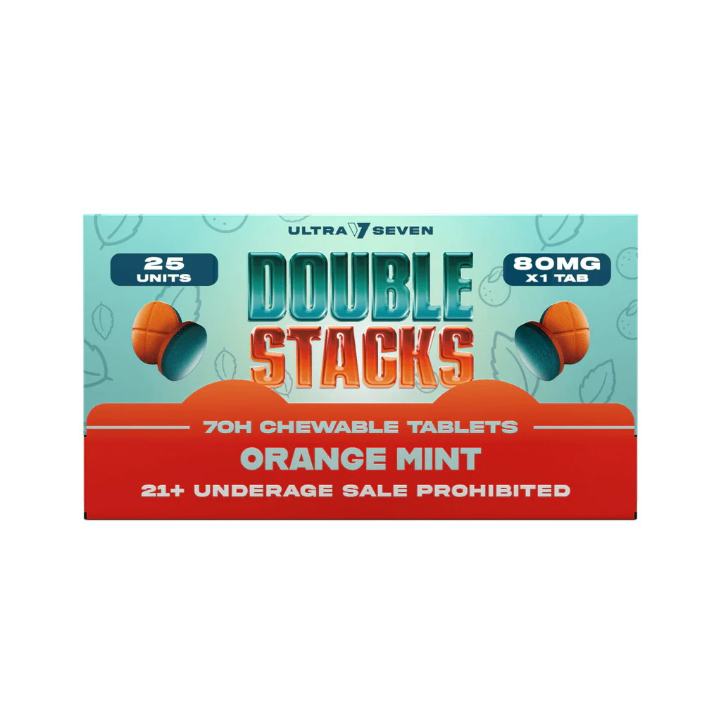 ULTRA 7-OH DOUBLE STACK CHEWABLE TABLET 80MG (1CT)