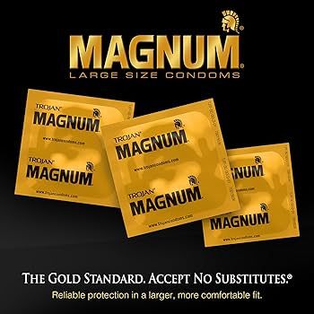 MAGNUM LARGE SIZED CONDOMS