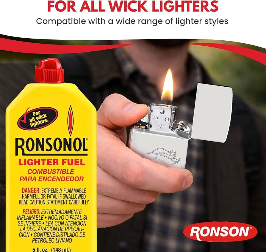 RONSONOL LIGHTER FUEL 5OZ RONSONOL LIGHTER FUEL 5OZ