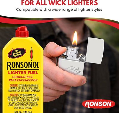 RONSONOL LIGHTER FUEL 5OZ RONSONOL LIGHTER FUEL 5OZ