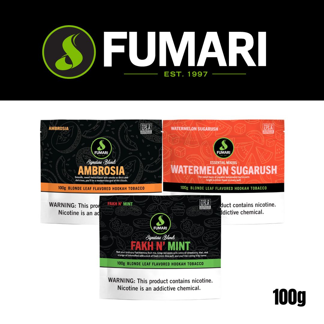 FUMARI SIGNATURE BLEND HOOKAH TOBACCO 100G