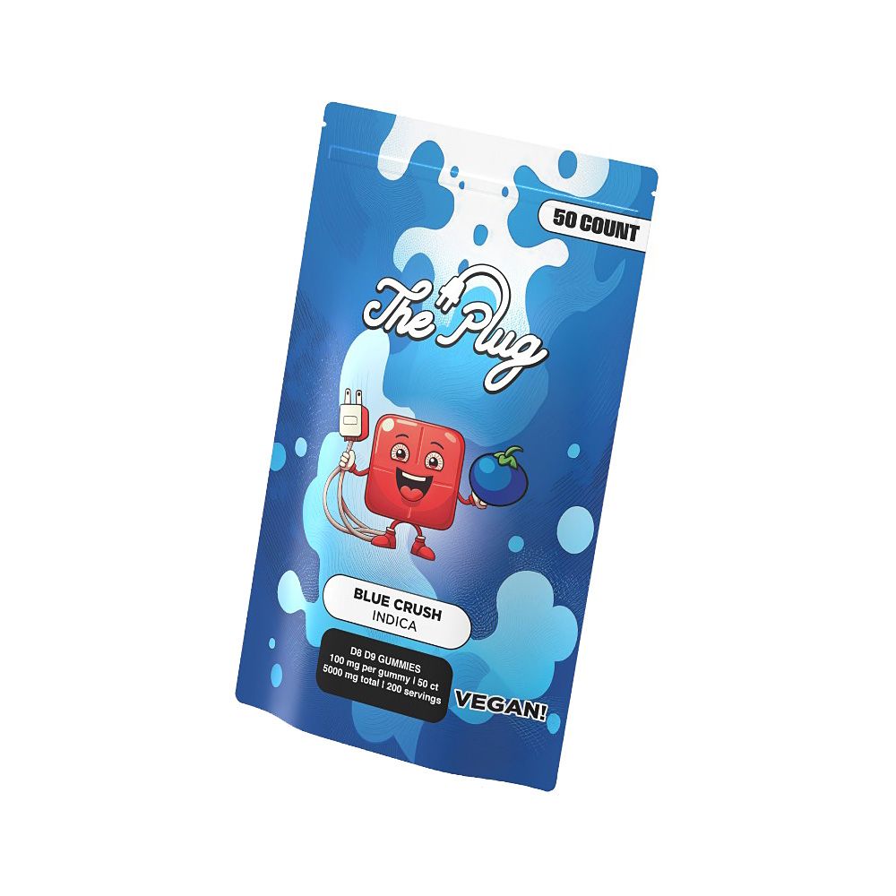 THE PLUG 10CT GUMMY BAG 1,000MG (100MG PER GUMMY)