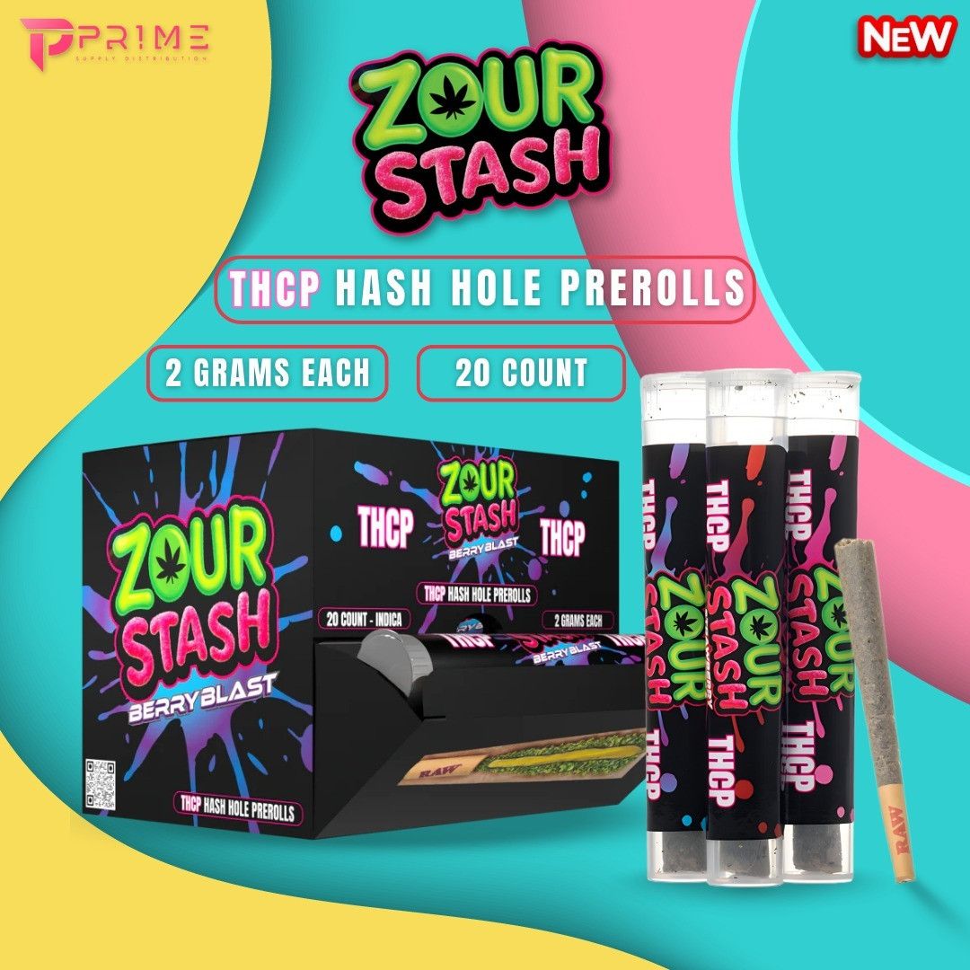 ZOUR STASH THC-P 2G HASH HOLE PRE-ROLL ZOUR STASH THC-P 2G HASH HOLE PRE-ROLL