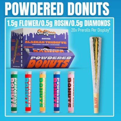 POWDERED DONUTS 2.5G PRE-ROLL
